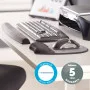 Fellowes Mouse Wrist Support Silver Streak