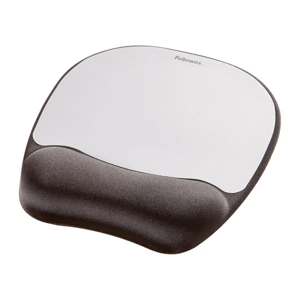 Fellowes Mouse Wrist Support Silver Streak