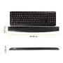 Fellowes Foam Keyboard Wrist Support Black