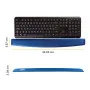 Fellowes Foam Keyboard Wrist Support Sapphire Fellowes Foam Keyboard Wrist Support Sapphire