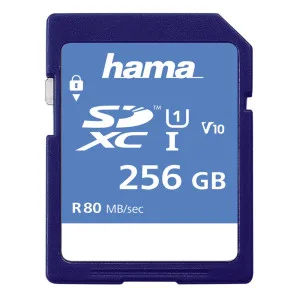 Hama Sdxc 256GB Card Class 10 Uhs 90MBS