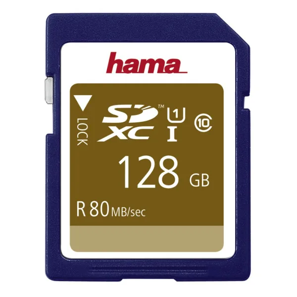 Hama Sdxc 128GB Class 10 Uhs-I 90MBS