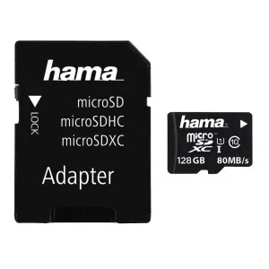 Hama Microsdxc 128GB Class 10 Uhsi 100MBS