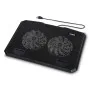 Hama Black Metal Laptop Cooler 2 Fan 40cm
