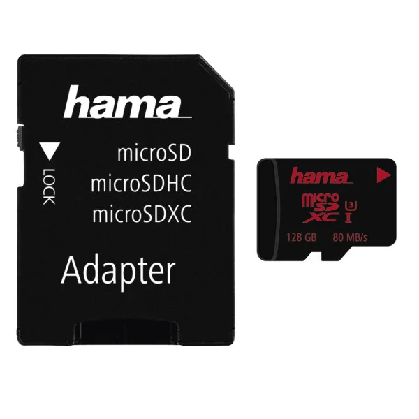 Hama Microsdxc 128GB Uhs Class 3 Adapter