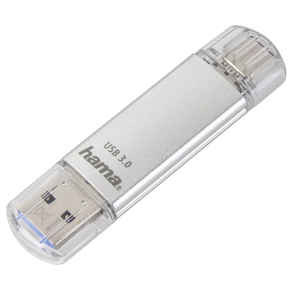 Hama C-Laeta USB Stick USB-C 256GB Silv