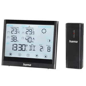 Hama Full Touch Weather Station Black