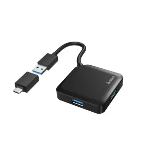Hama USB Hub 4 Ports USB 3.2 Gen 1