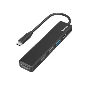 Hama USB-C Hub 5 Ports 3X Usb-A USB-C LAN