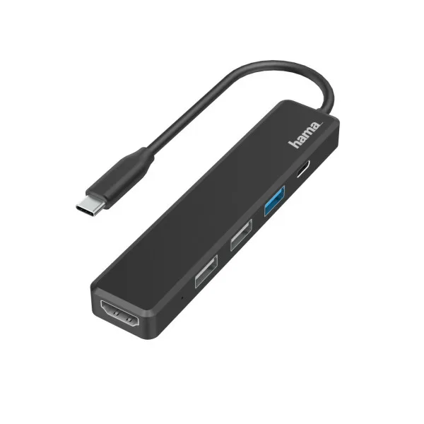 Hama USB-C Hub 5 Ports 3X Usb-A USB-C LAN