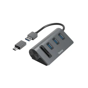 Hama USB Adap Hub/Card Reader 5 Ports
