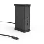 Hama CONNECT2OFFICE 9 Port USB-C Hub Black