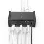 Hama CONNECT2OFFICE 9 Port USB-C Hub Black