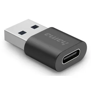 Hama USB3.2 Adpt Usba Plug-Usbc Socket