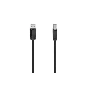 Hama USB Cable USB 2.0 1.5m Black