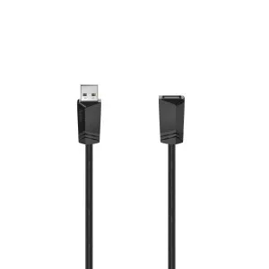 Hama USB Exten Cable USB 2.0 3m Black