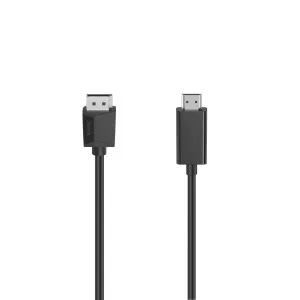 Hama Displayport to HDMI Plug 4K 1.5m BLK