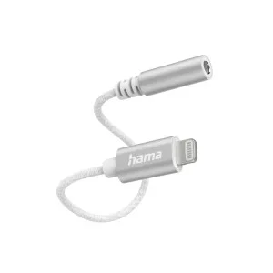 Hama Lightning to 3.5mm Jack Adpt White