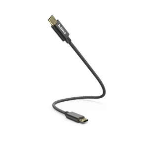 Hama Charging Cable USB-C - USB-C 0.2m BLK