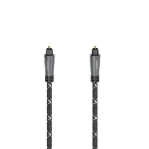 Hama Audio Fibre Cable Odt Plug 1.5m Metl