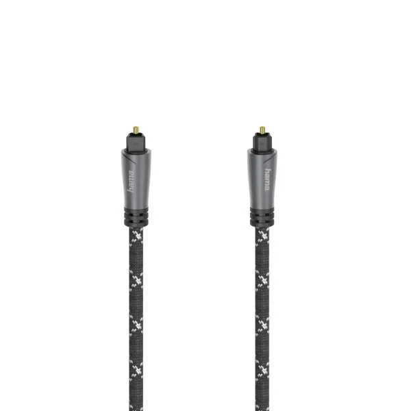 Hama Audio Fibre Cable Odt Plug 1.5m Metl Hama Audio Fibre Cable Odt Plug 1.5m Metl