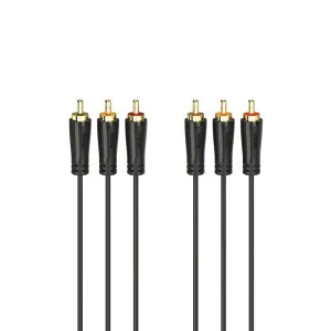 Hama Audio/Video Cable 3RCA to 3RCA 1.5m