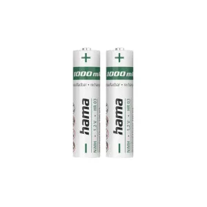 Hama Nimh Rechargable Batteries Aaa Micro