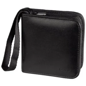 Hama Memory Card Case Leather Black