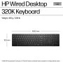 HP 320K Wired Keyboard HP 320K Wired Keyboard