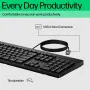 HP 125 G2 Wired USB Keyboard
