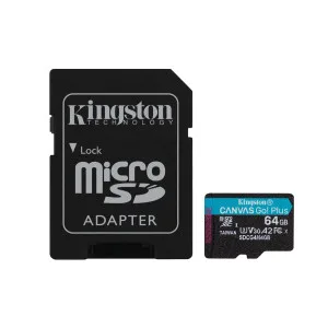 Kingston 64GB Microsdxc GEN4 A2 + Adapter