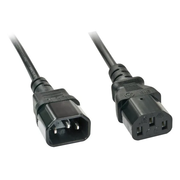 Lindy 2m Iec Ext Cable Iec C14 to Iec C13