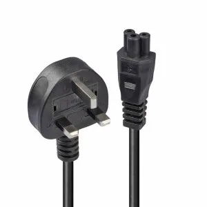 Lindy 1m Mains Power Cable UK 3 PIN Plug
