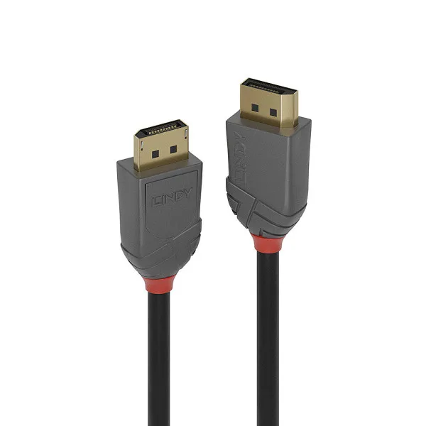 Lindy 0.5m Displayport Cable Anthra Line