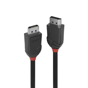 Lindy 0.5m Displayport Cable Black Line