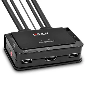 Lindy 2 Port HDMI USB 2.0 & Audio KVM SW