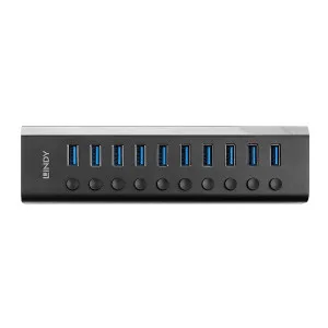 Lindy 10 Port USB 3.0 Hub with on/Off Swi
