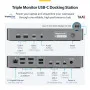 StarTech.com 3X Monitor Docking Station