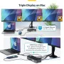 StarTech.com 3X Monitor Docking Station