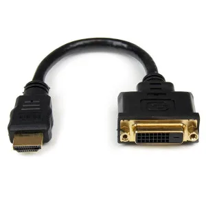 StarTech.com 8in HDMI to Dvi-D Videocableadapter