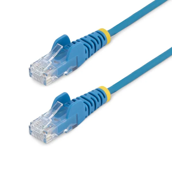 StarTech.com 1.5m Blue Slim CAT6 Patch Cable StarTech.com 1.5m Blue Slim CAT6 Patch Cable