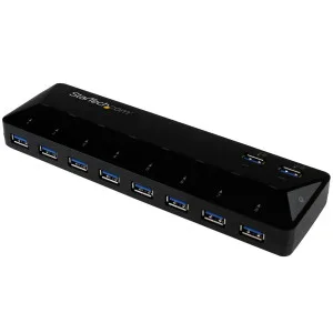 StarTech.com 10-PORT USB 3.0 Hub with Charge and