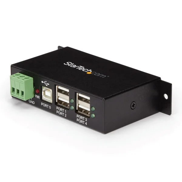 StarTech.com 4 Port Industrial USB Hub W StarTech.com 4 Port Industrial USB Hub W