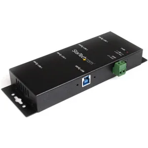 StarTech.com Mountable 4-PORT Rugged Industrial U
