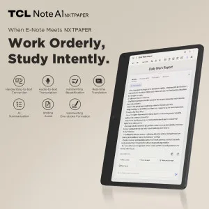 TCL Note A1 Nxtpaper Gray