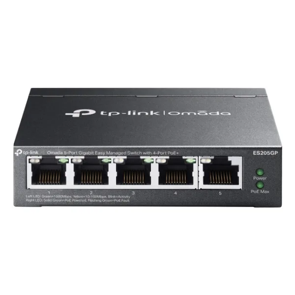 TP-Link ES205GP 5-PORT Switch