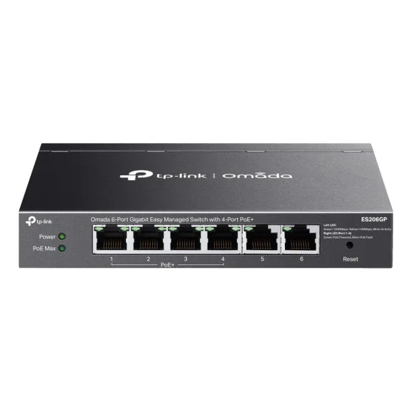 TP-Link ES206GP 6-PORT Switch TP-Link ES206GP 6-PORT Switch