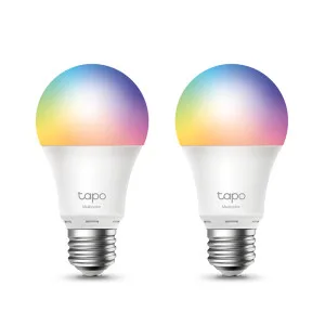 TP-Link Wi-Fi Light Bulb Multicolor E27 2PK