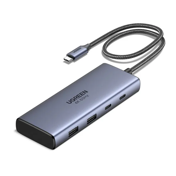 UGREEN 7IN1 Dock USB-C to 2 HDMI