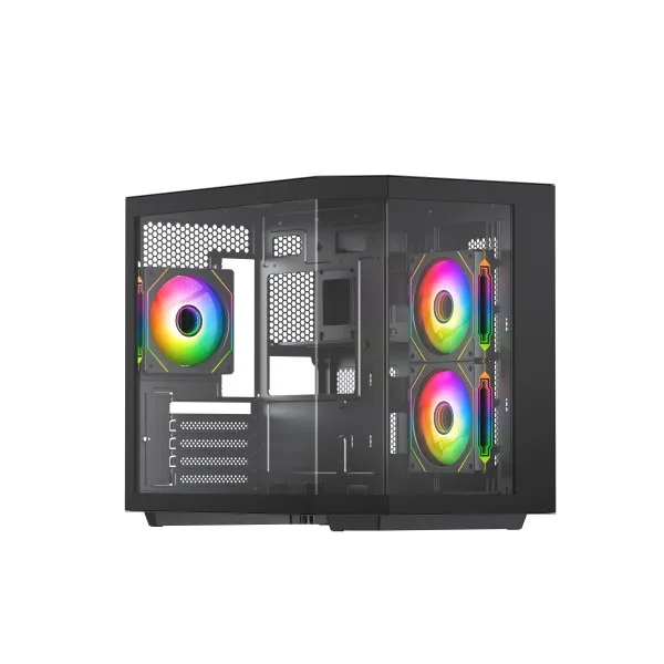 Vida Edge Mini Matx ARGB Black Case